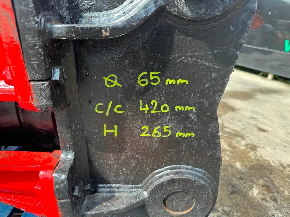 RAMMER HAMMER TO SUIT 13 TON DIGGER 65MM - Image 3