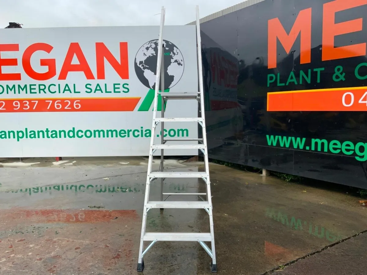 ALUMINIUM ACCESS PLATFORM LADDER.......443 / 2 - Image 3