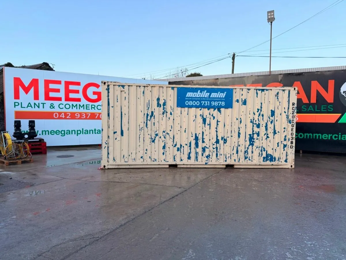 20 x 8 SHIPPING CONTAINER STORAGE....852P - Image 1