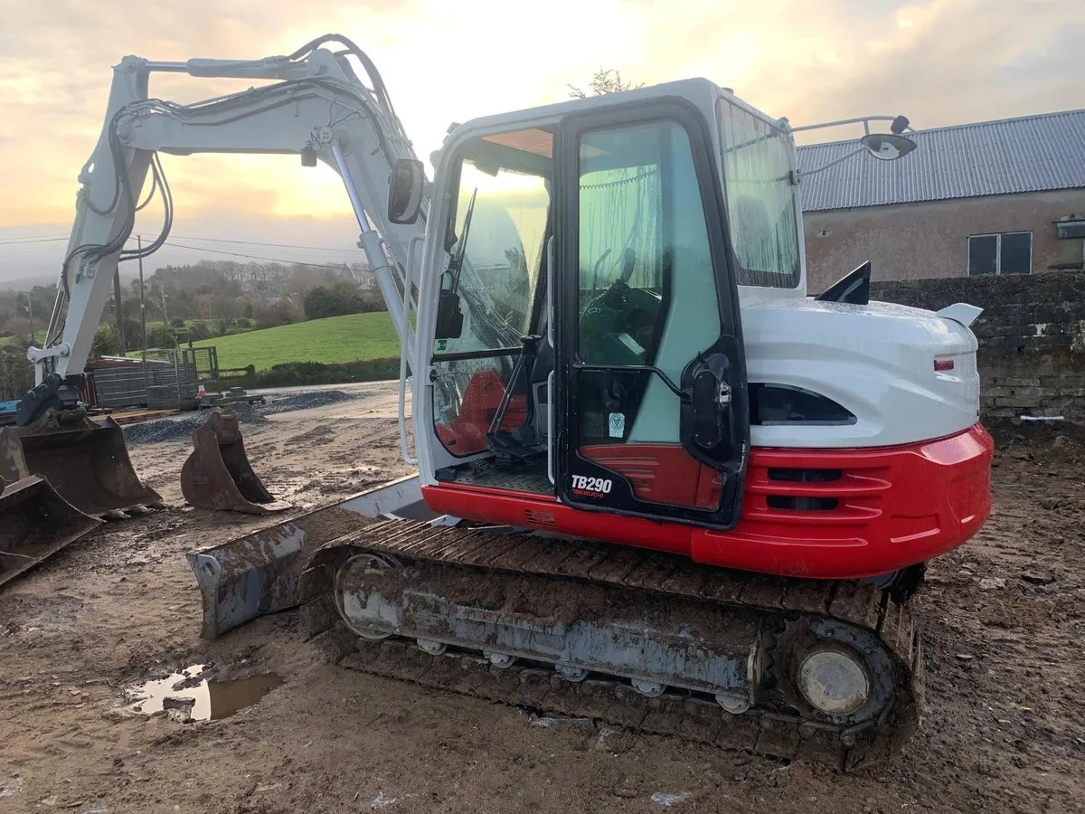 Takeuchi TB290 Excavator, 2017 - Image 4