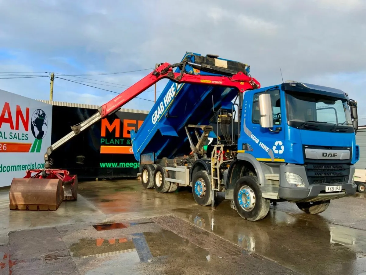 DAF CF 450hp TIPPER....EPSILON M125L CLAMSHELL GRA - Image 1