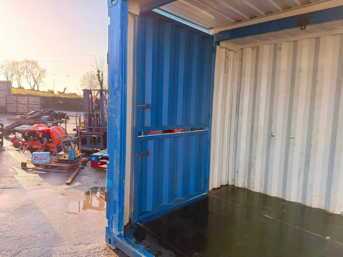 20 x 8 shipping container with.... FULL SIDE OPENI - Image 4