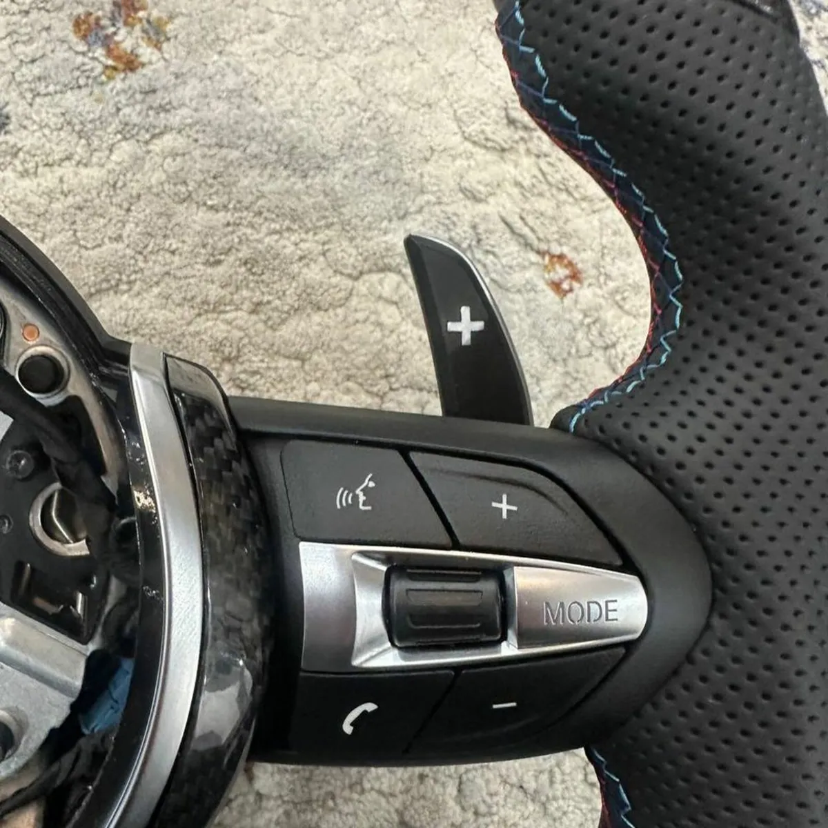 BMW F-Series Carbon Fiber Steering Wheel - Image 4