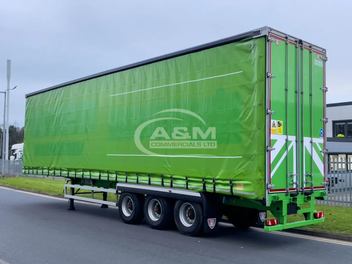 2019 TIGER DOUBLE DECK CURTAINSIDE TRAILER - Image 4