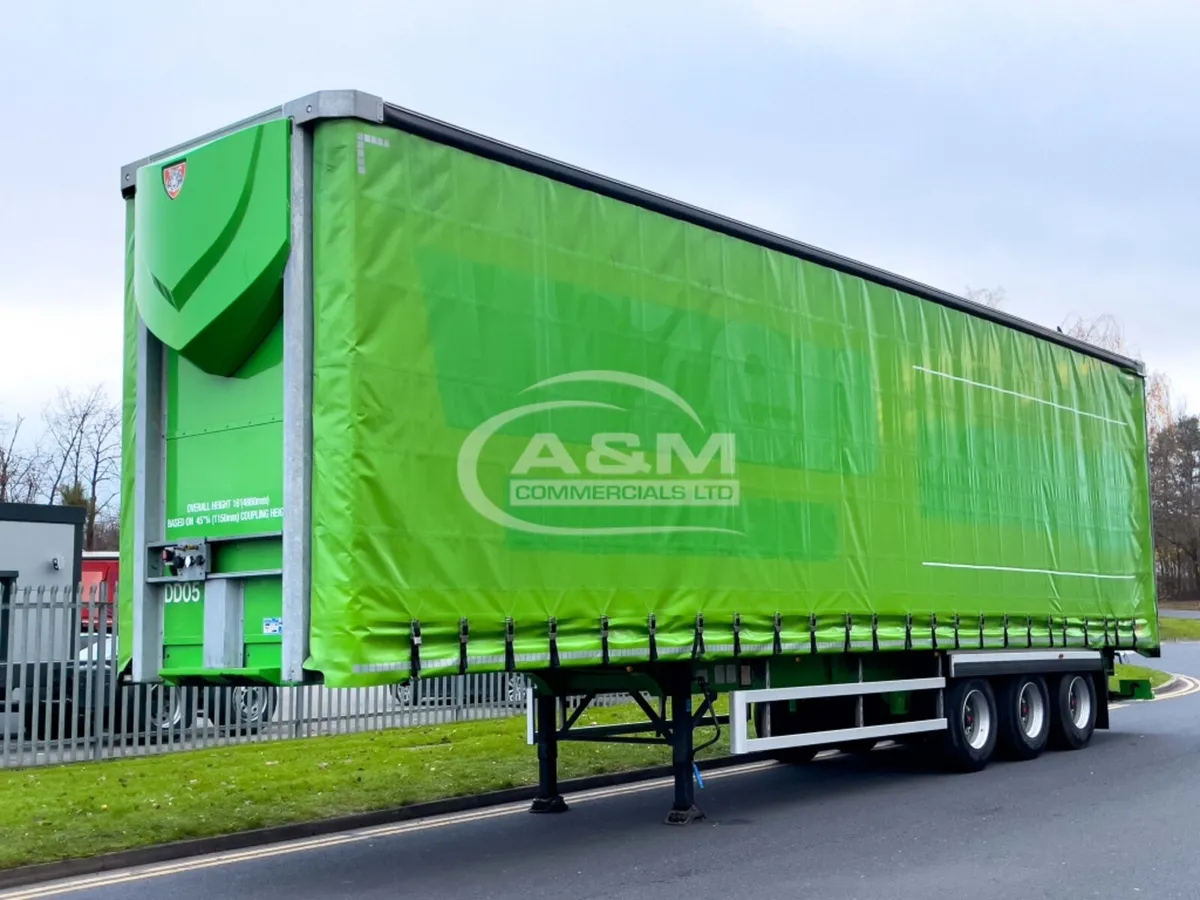2019 TIGER DOUBLE DECK CURTAINSIDE TRAILER - Image 3