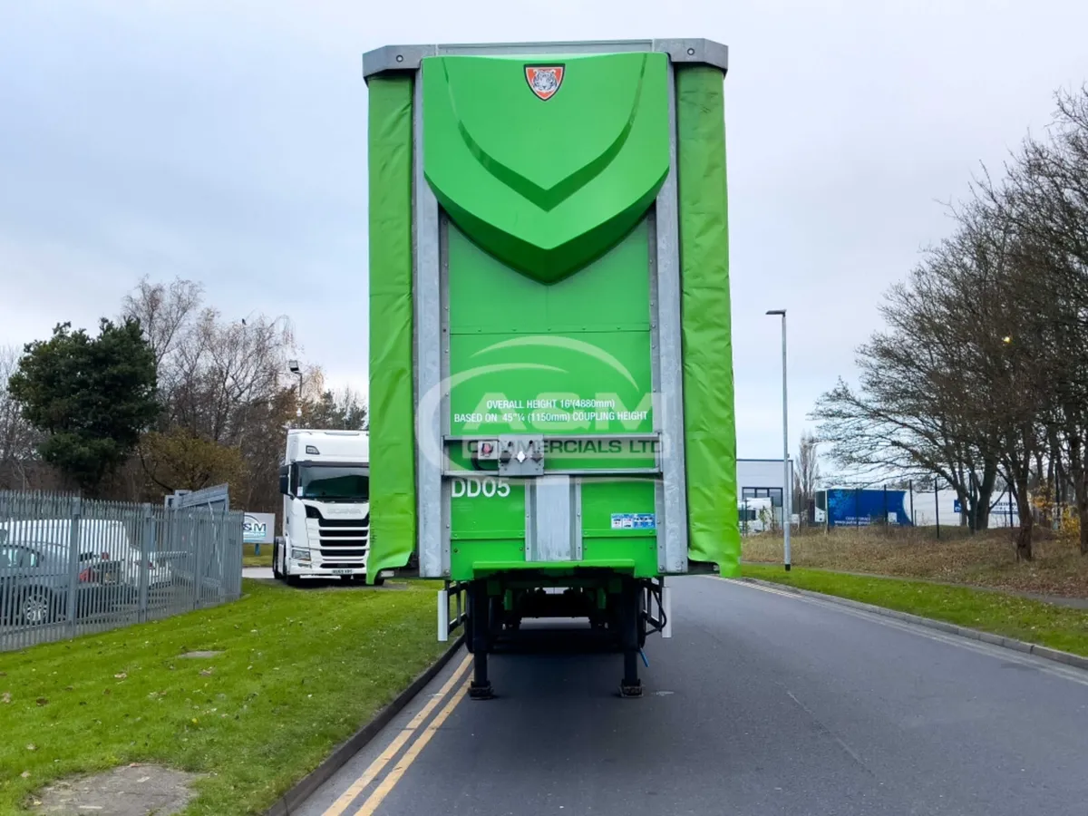 2019 TIGER DOUBLE DECK CURTAINSIDE TRAILER - Image 2