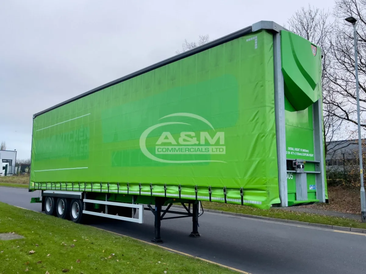 2019 TIGER DOUBLE DECK CURTAINSIDE TRAILER - Image 1