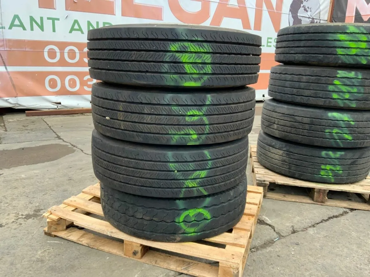 PART WORN TRUCK TYRES / RIMS..........22.5. - Image 4
