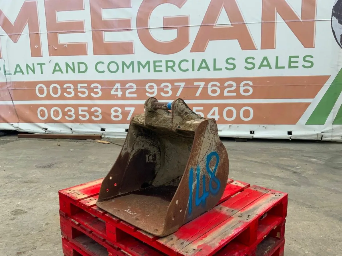 24" DIGGING BUCKET...45mm PINS......148wa. - Image 4