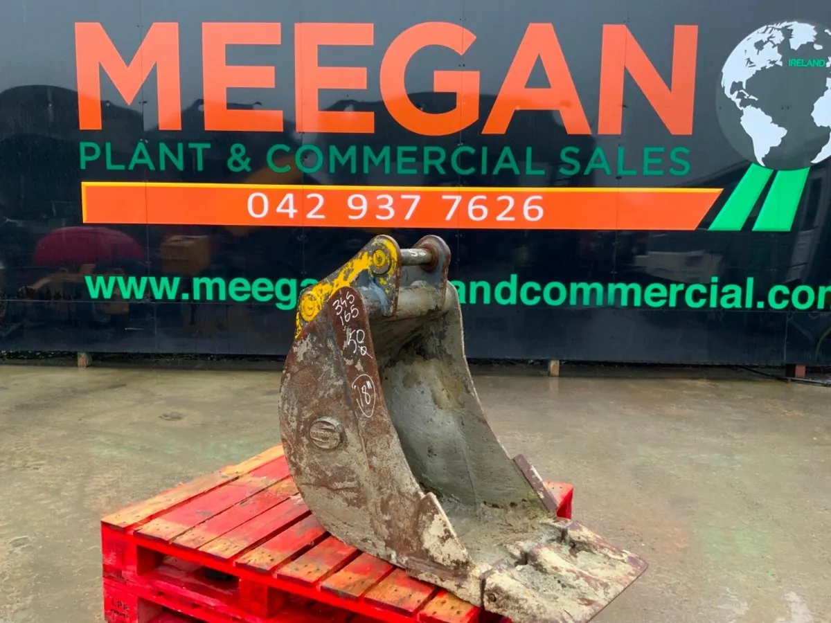 18" STRICKLAND BUCKET......50mm PINS.........1364t - Image 1