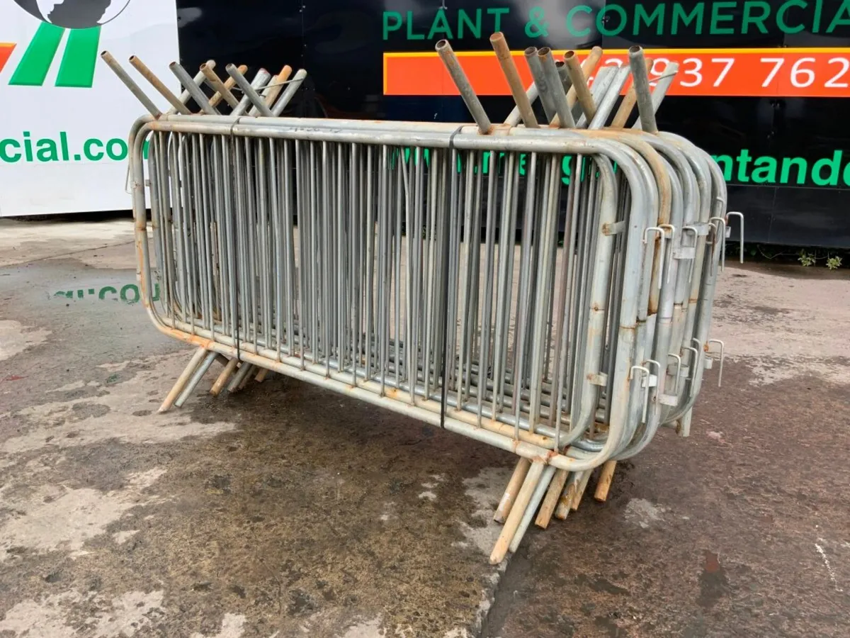 15 of GALVANISED PEDESTRIAN BARRIERS..4856-15 - Image 2