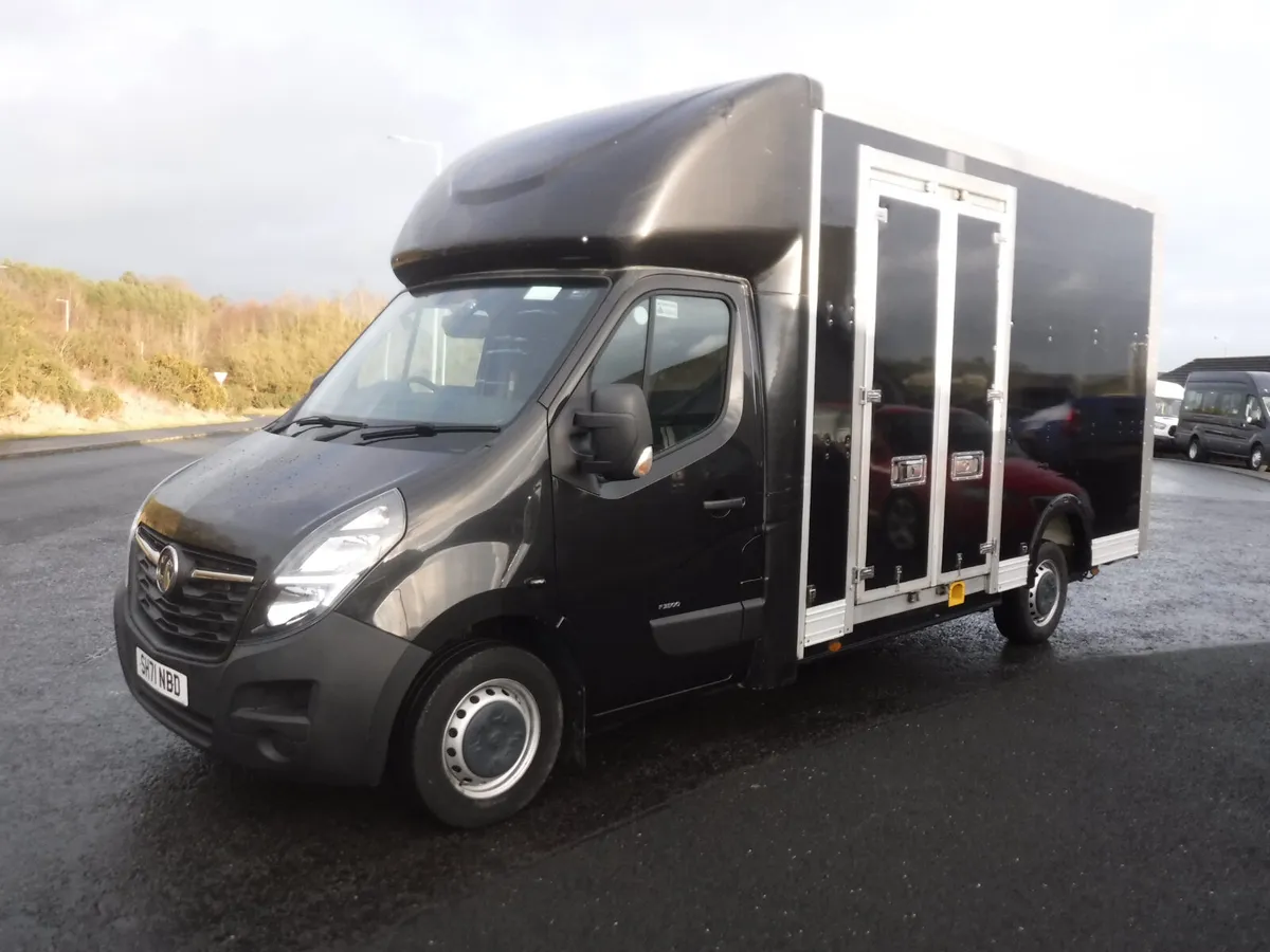 Vauxhall Movano 2021 13ft 6" walk in rear Lo Loade - Image 1