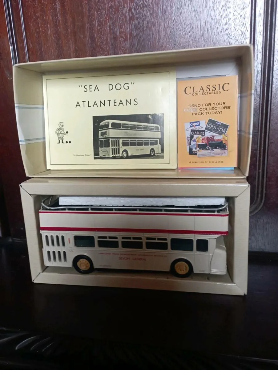CORGI DIE-CAST LAYLAND ATLANTEA1-50  OPEN TOP BUS - Image 3