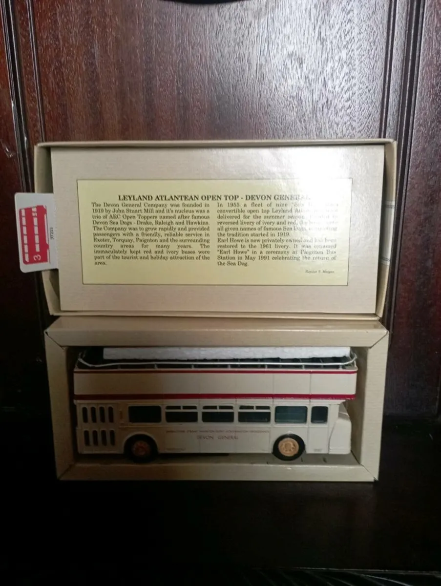 CORGI DIE-CAST LAYLAND ATLANTEA1-50  OPEN TOP BUS - Image 4