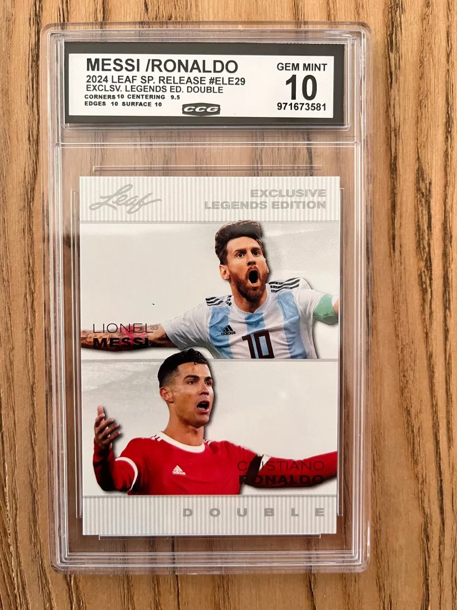 Messi Ronaldo Gem Mint 10 - Image 1