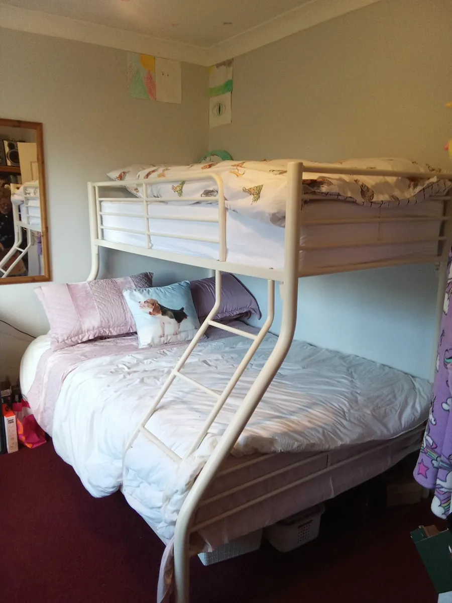 Bunk Bed 3ft & 4ft6" - Image 1