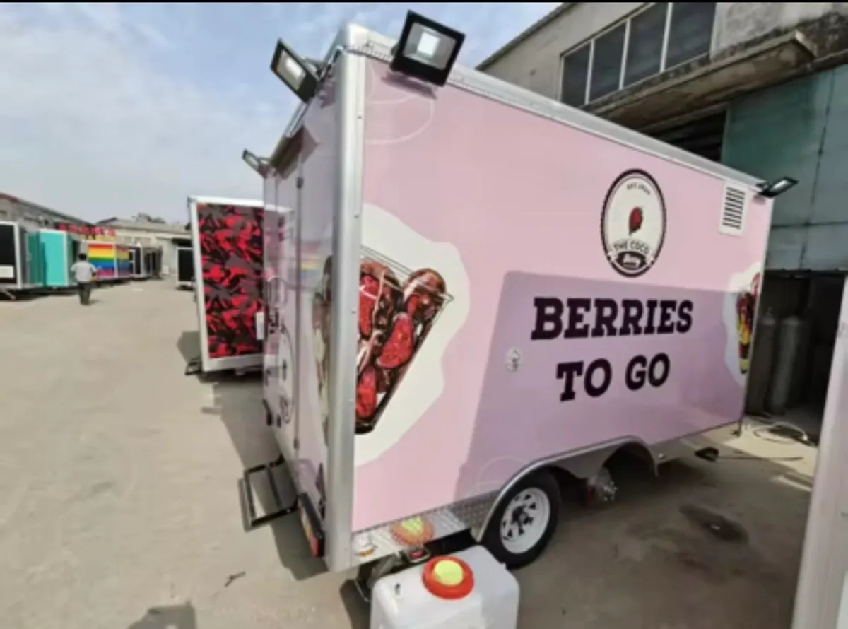 Brand new 3M ice cream trailer all equipped inc - Image 3