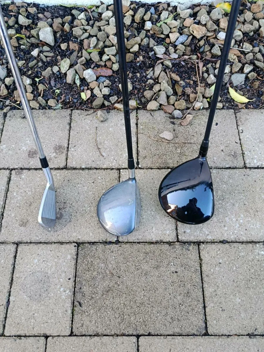 Right-Handed Golf Club Set – Callaway / Taylormade - Image 2