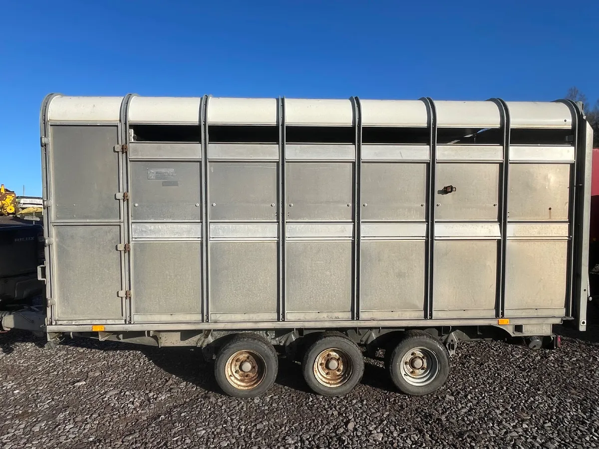 Ifor Williams 14ft x 6ft 6” Tri axle dp - Image 1