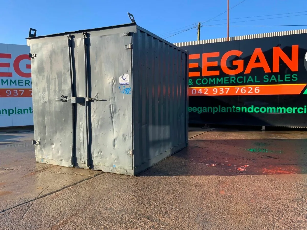 10ft x 8ft SITE STORAGE CONTAINER ......6141. - Image 1