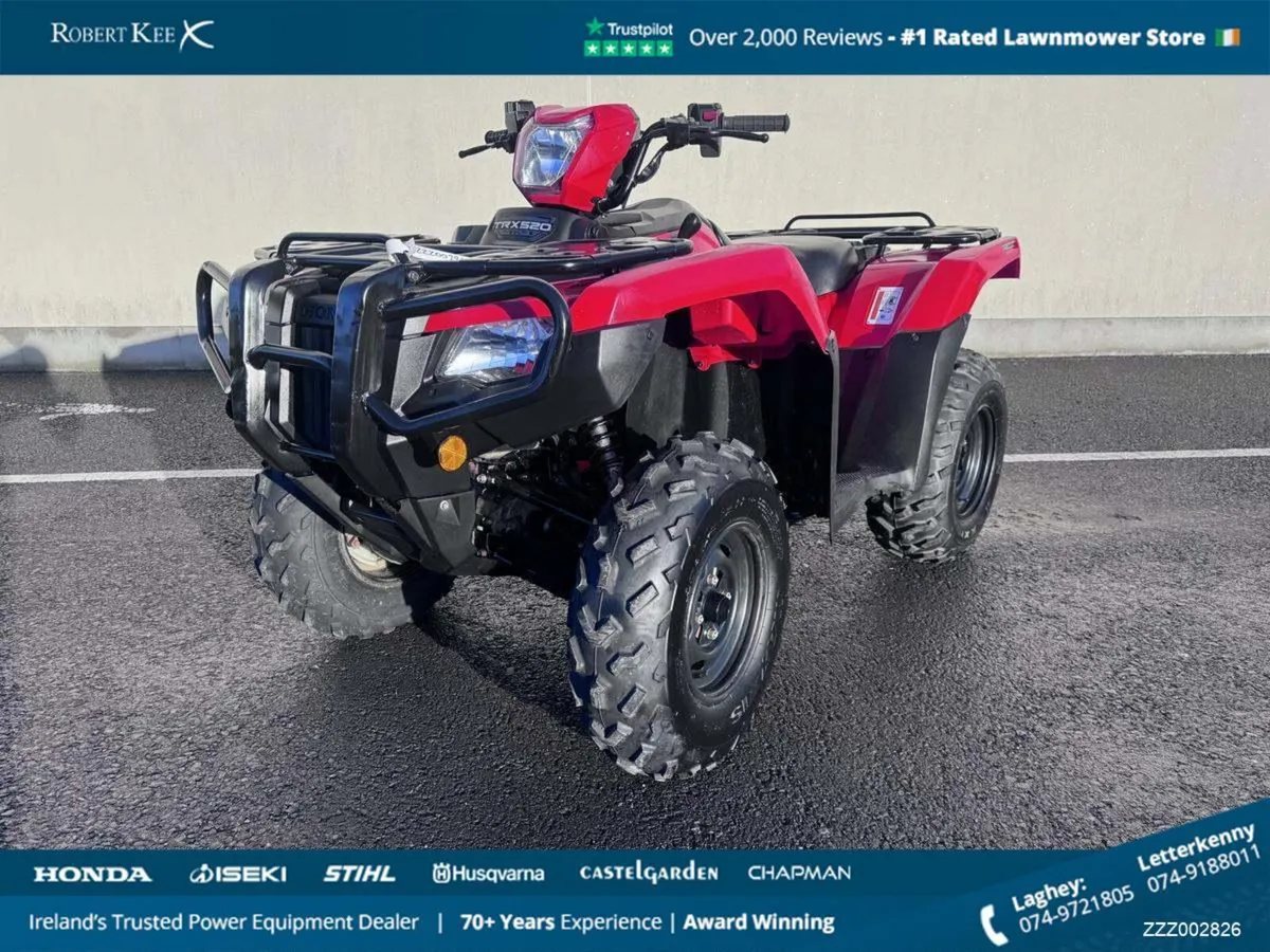 Honda TRX520FA6 Farm Quad - ZZZ002826 - Image 1