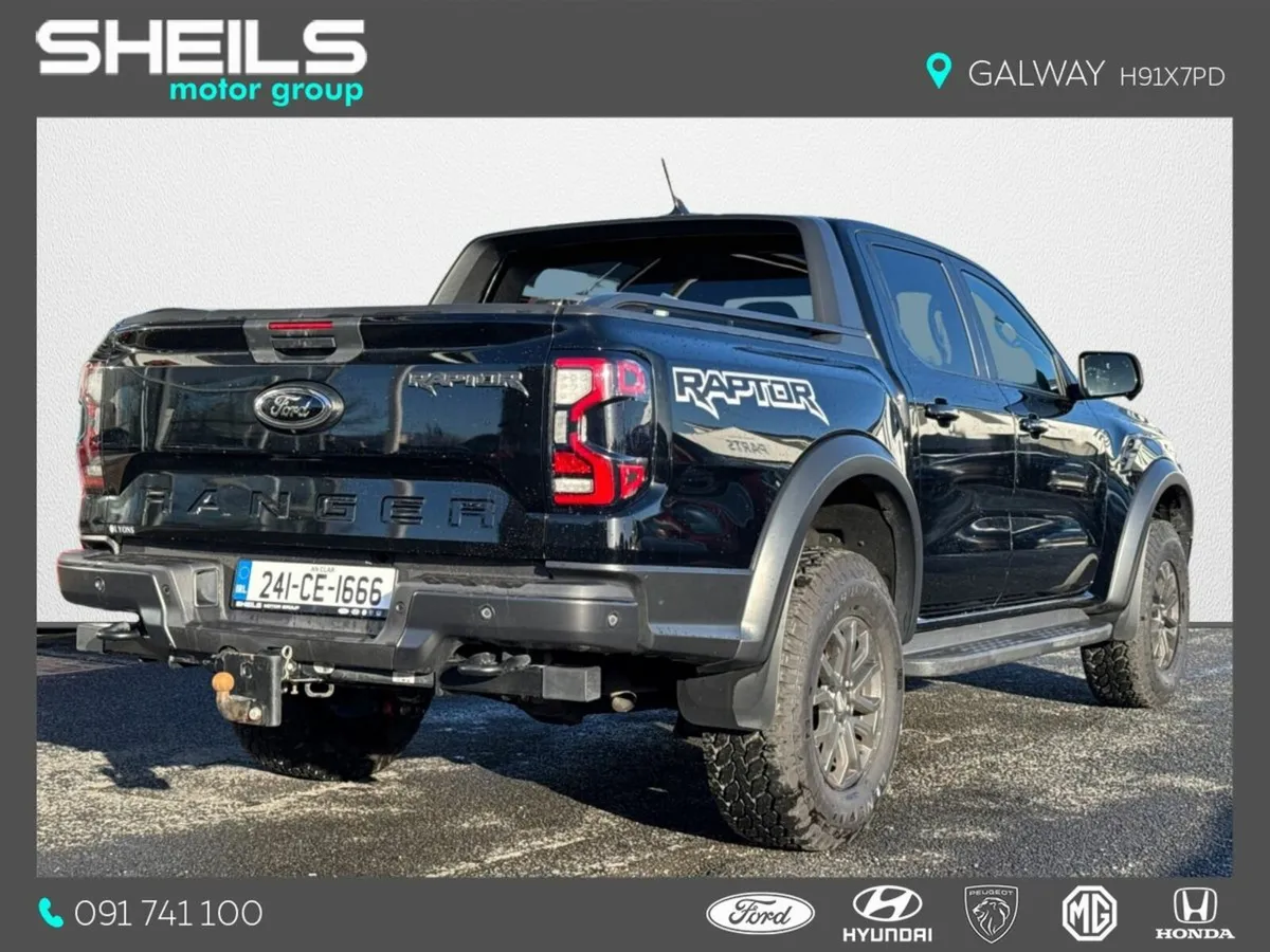 Ford Ranger NEW MODEL RAPTOR BLACK DIESEL - IMMACU - Image 2
