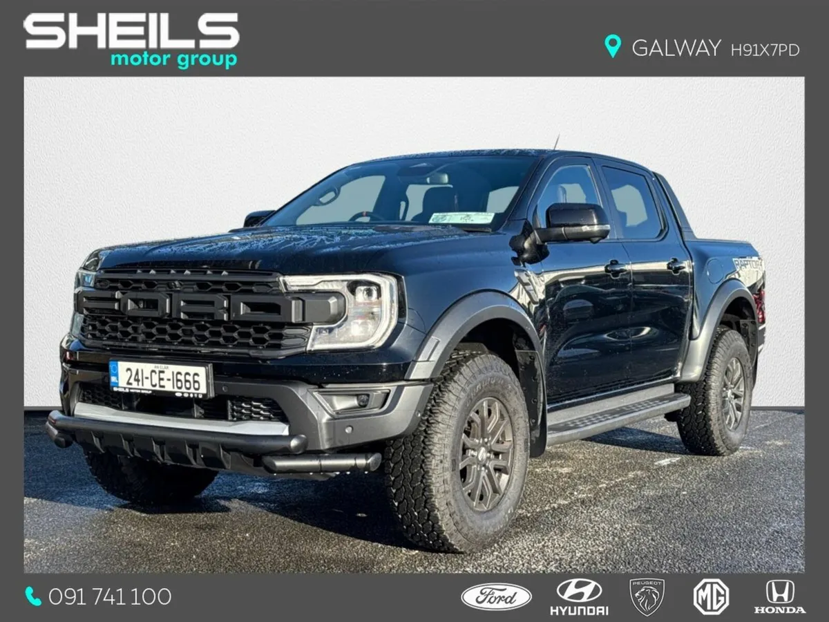 Ford Ranger NEW MODEL RAPTOR BLACK DIESEL - IMMACU - Image 4