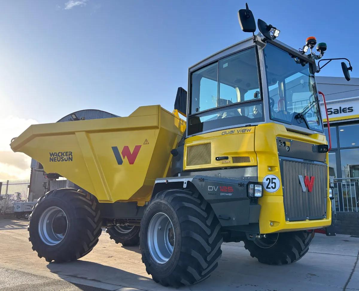 New Wacker Neuson DV125 dumpers in stock - Image 2