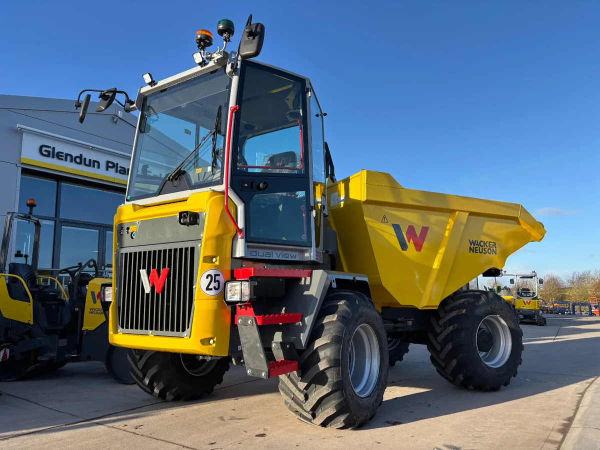 New Wacker Neuson DV125 dumpers in stock - Image 1