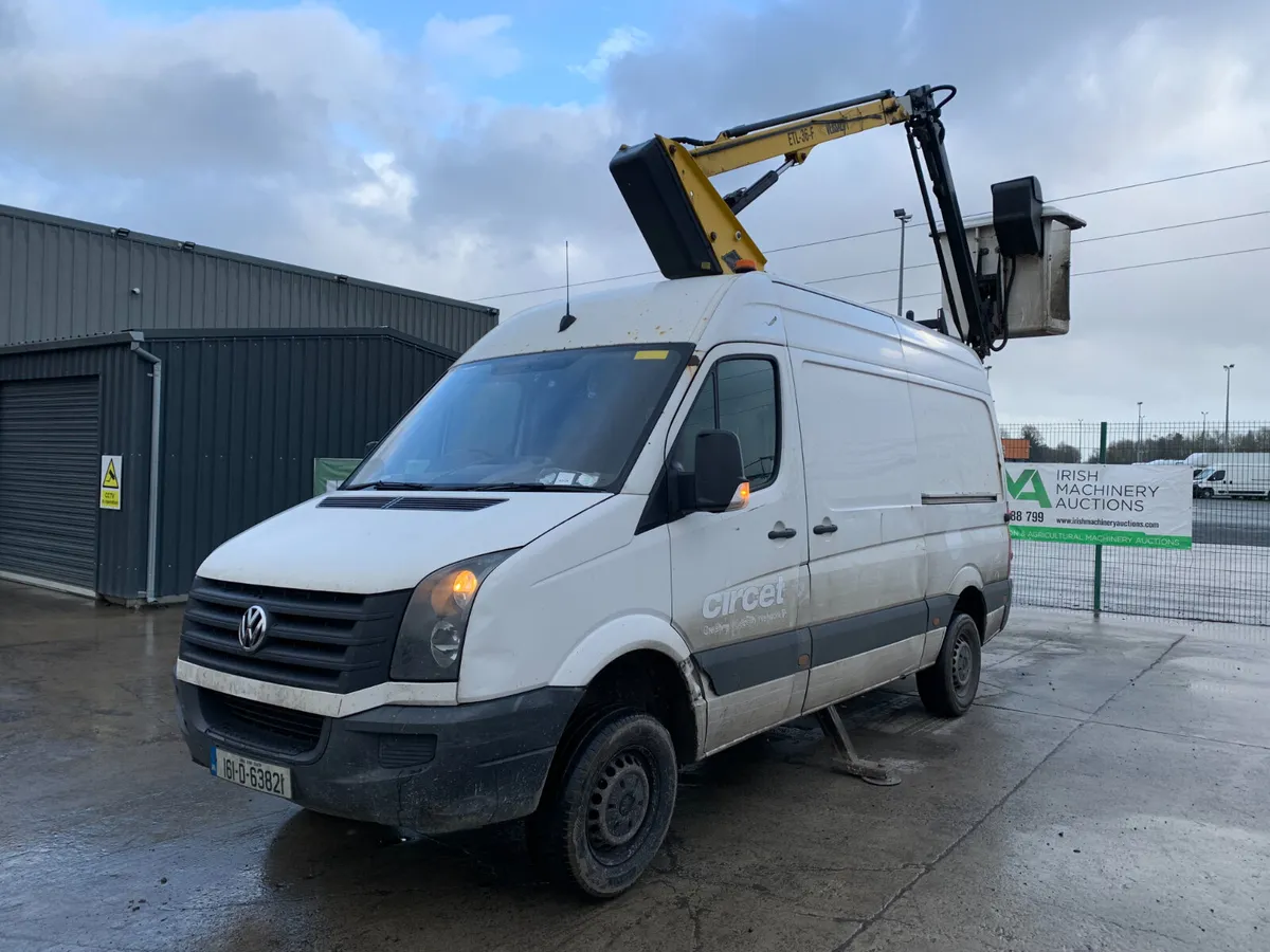 2016 VOLKSWAGEN CRAFTER 3.5T HOIST FOR AUCTION - Image 1