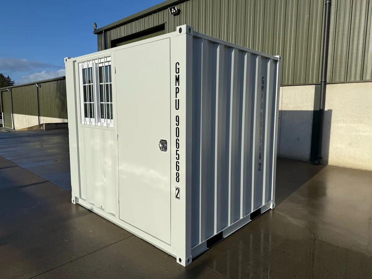New unused 8ft mini storage container - Image 1