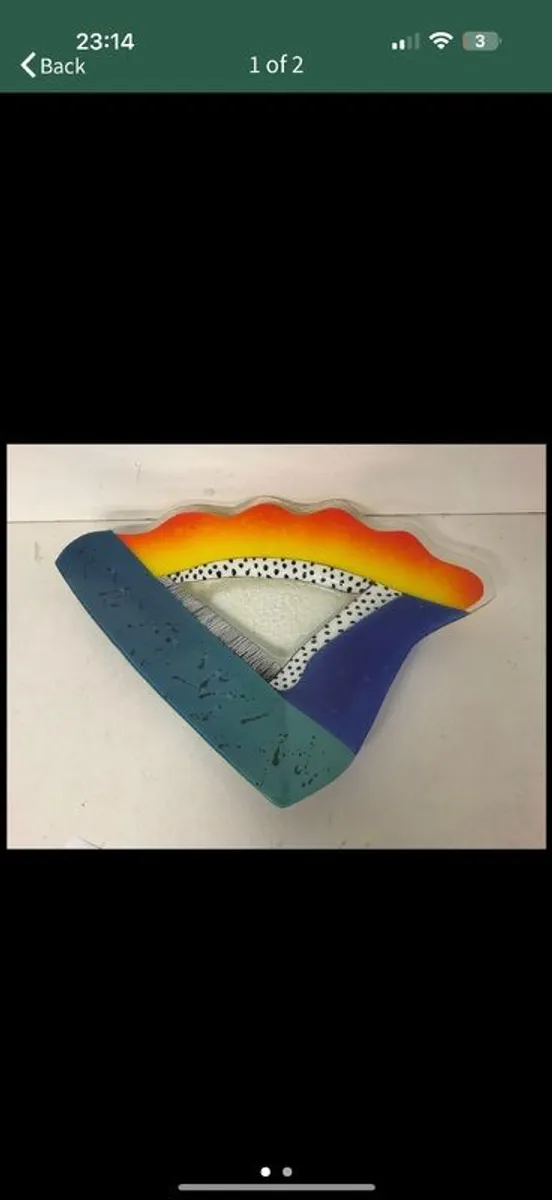 Very Large Andreas Meyer Glass Vase - Image 1