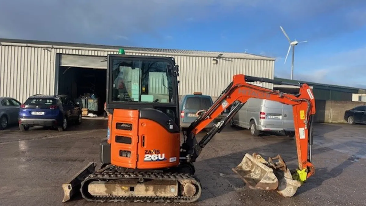 2020 Hitachi ZX 26 U - Image 3