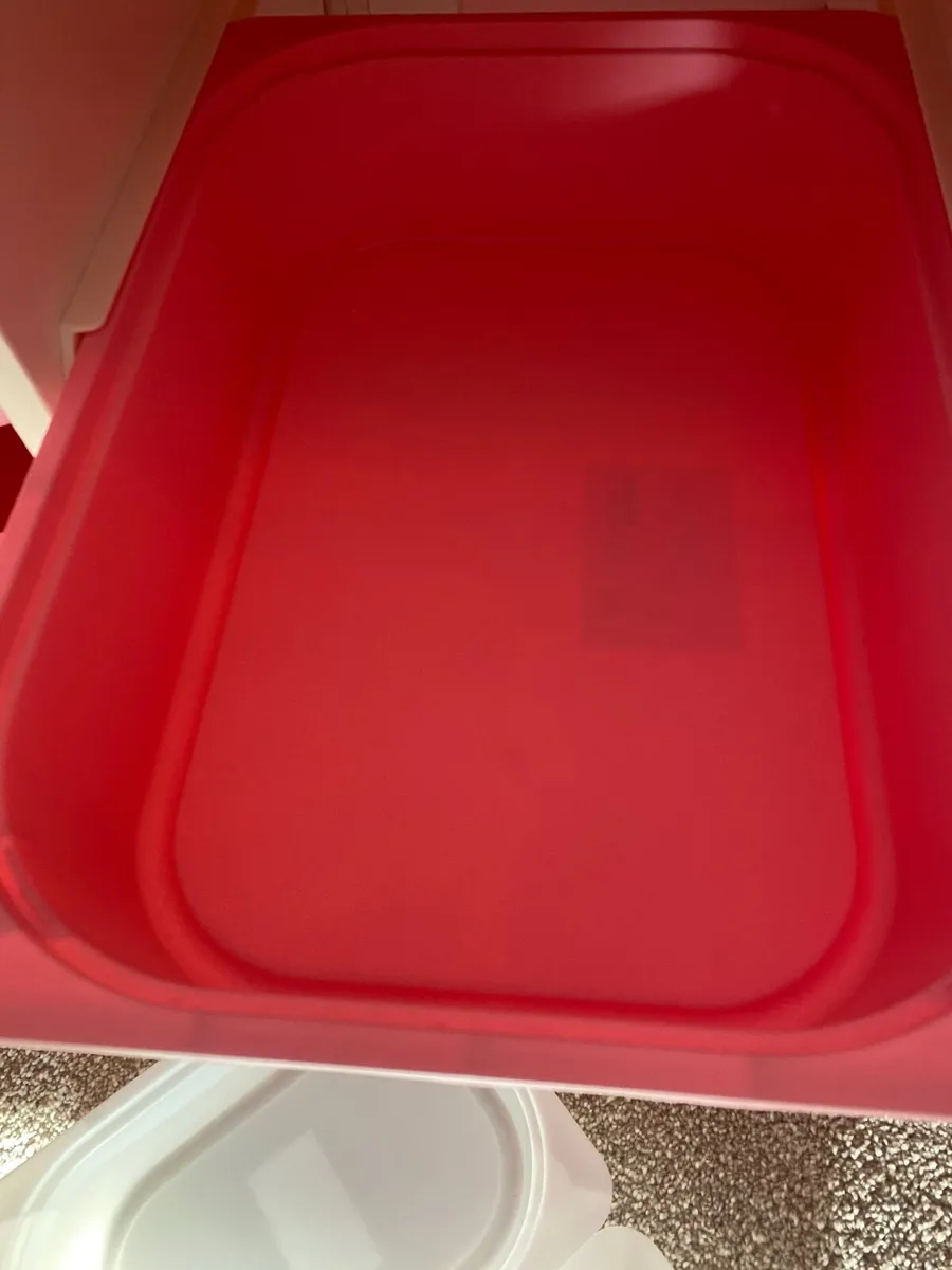 Kids toy storage  unit with boxes included . - Image 3