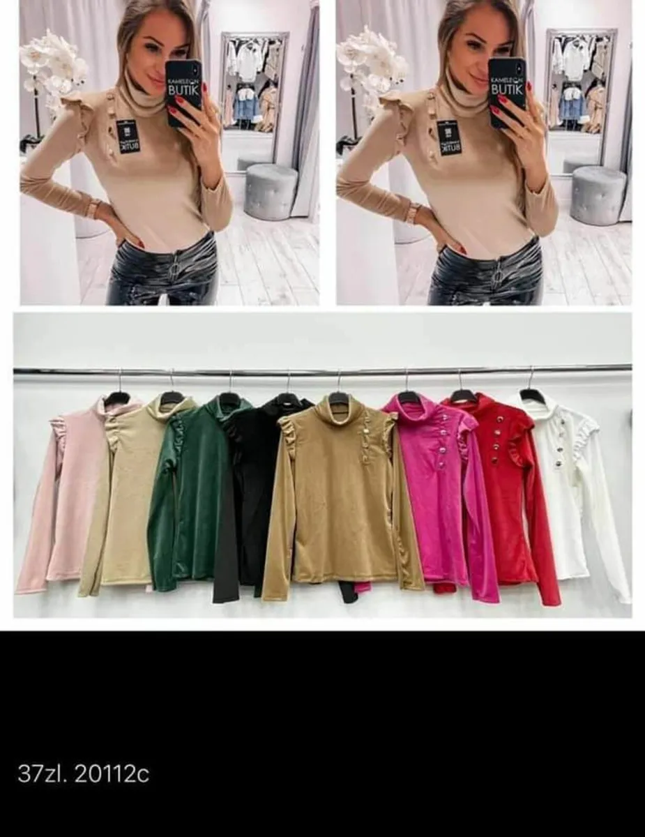 Women khaky blouse - Image 2