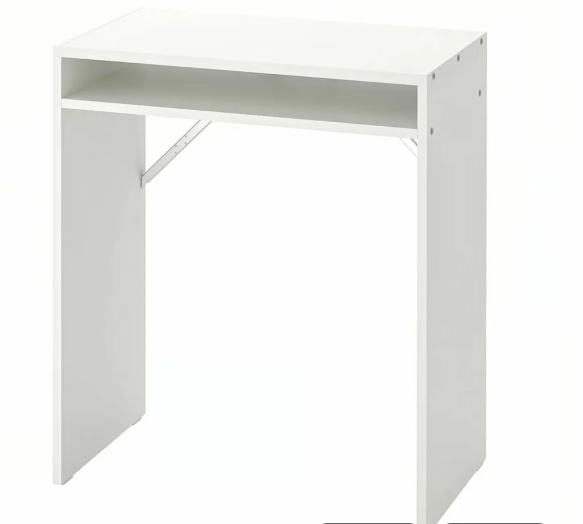 IKEA SMÄLLEN Swivel chair, black + TORALD Desk - Image 4