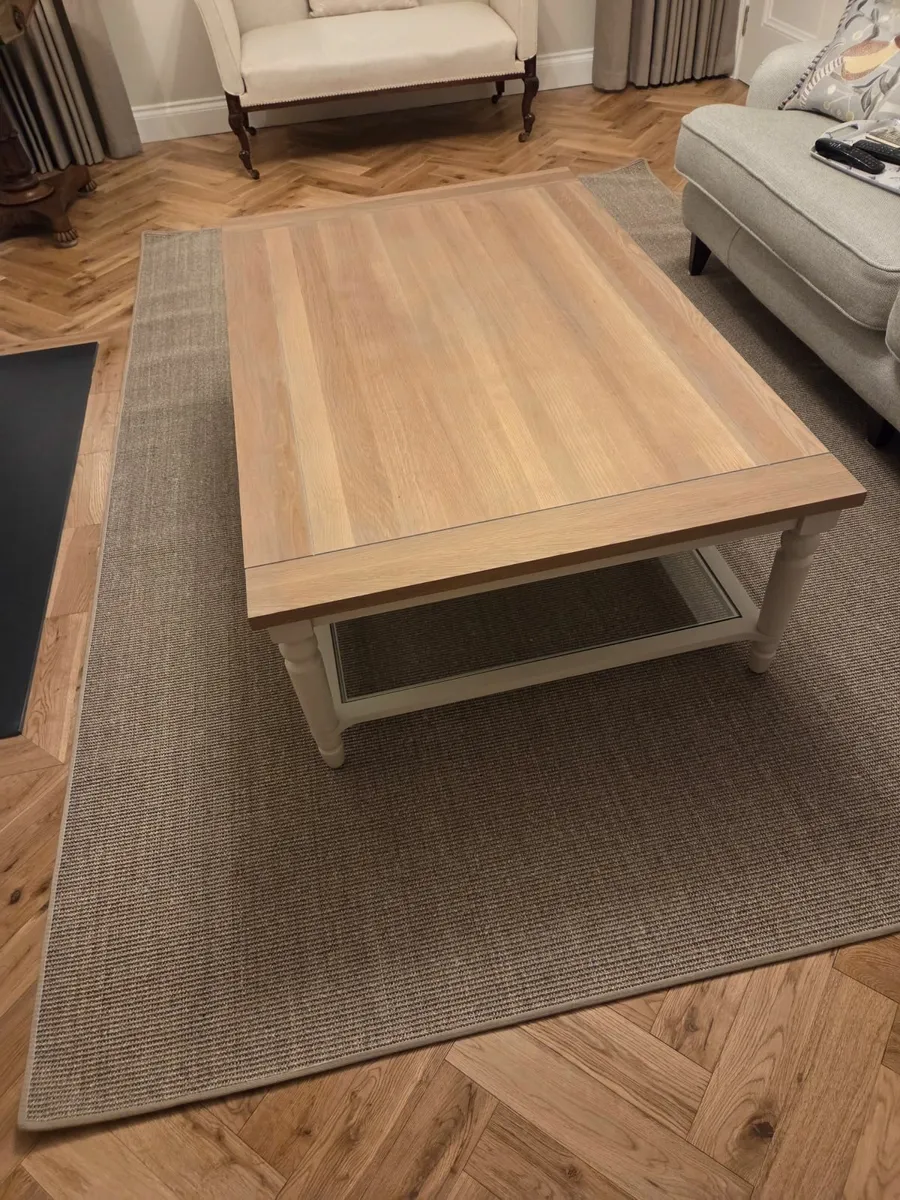 Neptune Oak Coffee Table - Image 1
