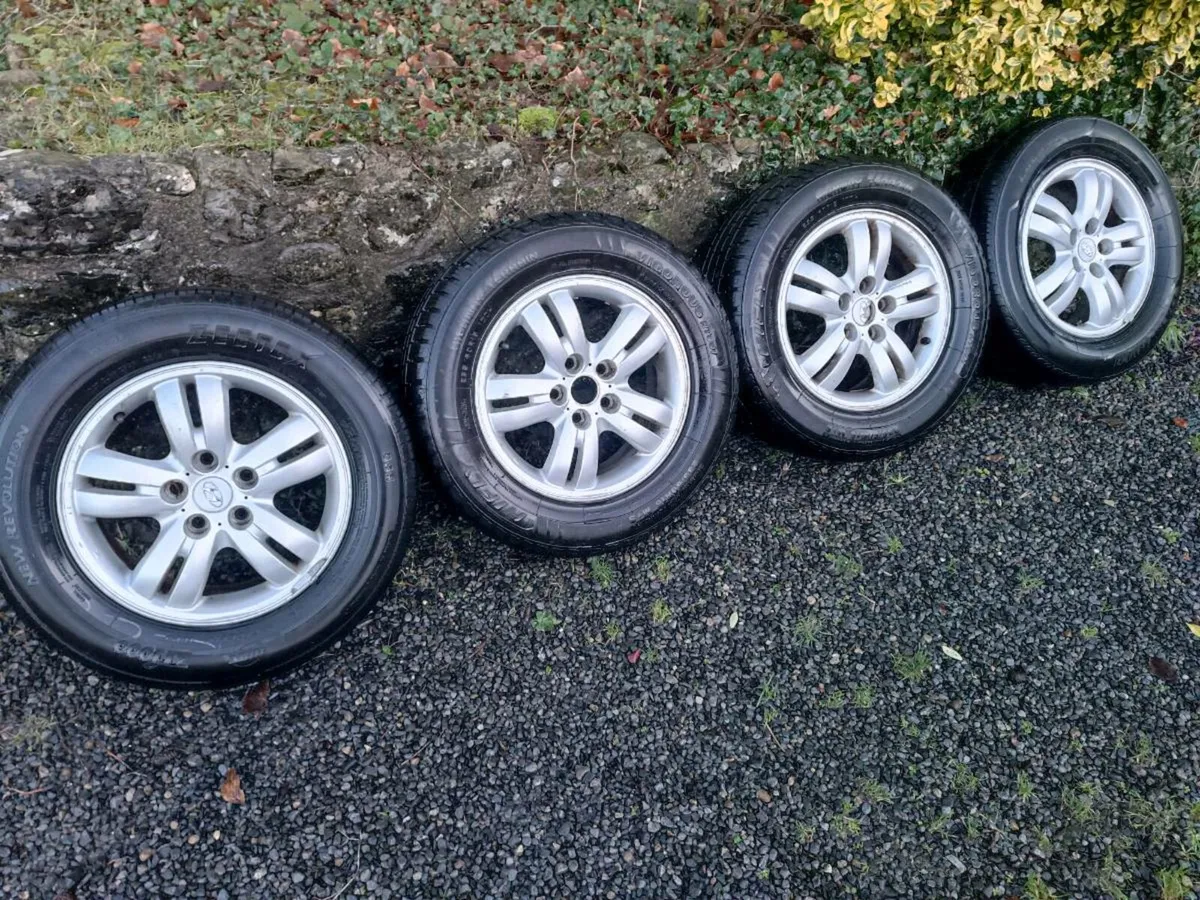 Hyundai Tucson alloys - Image 1