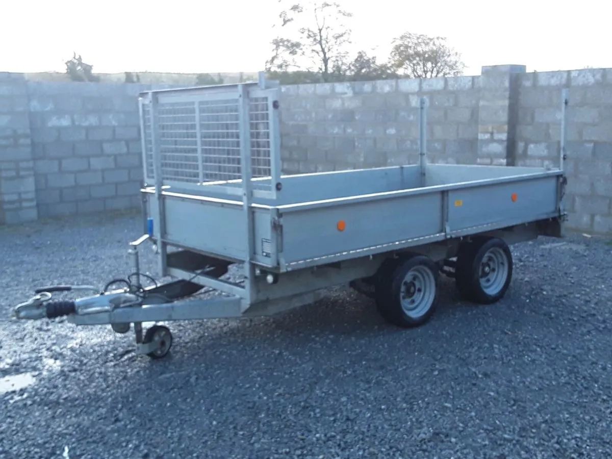 10 x 5 Braked Twin Axel Dropside Trailer - Image 3