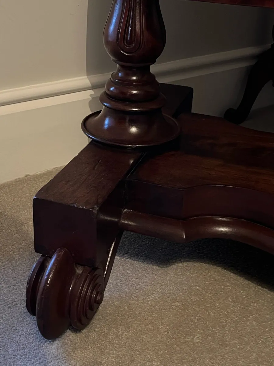 Victorian Cheval Mirror - Image 2