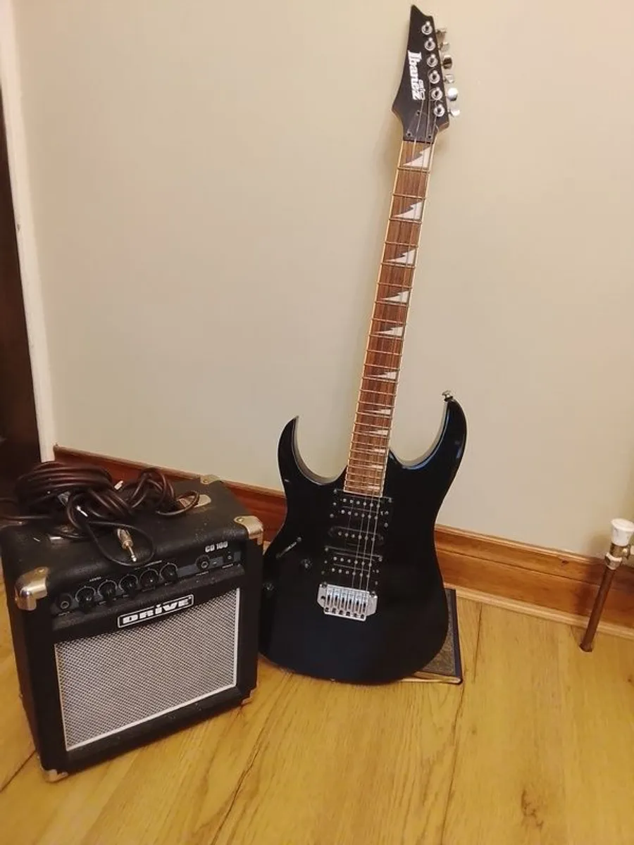 Ibanez electric guitar GRG170DXL (left-handed) - Image 1