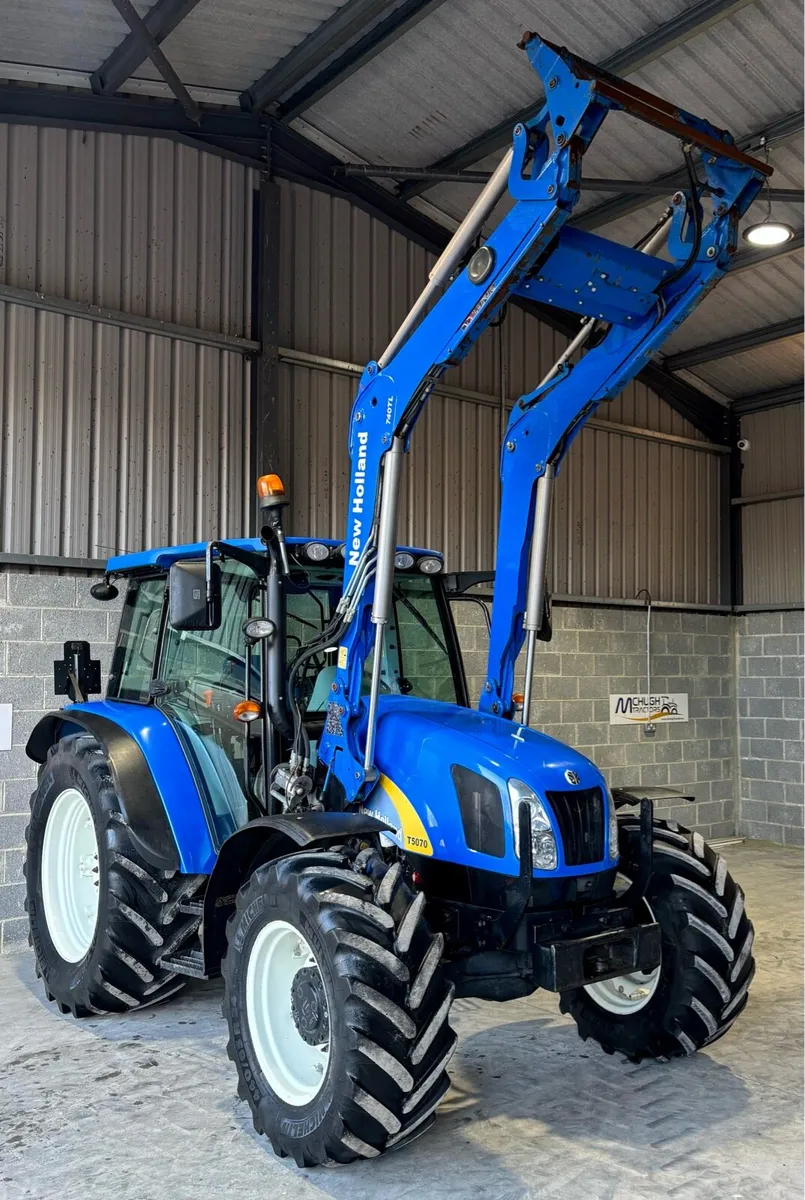 2012 NEW HOLLAND T5070 c/w LOADER - Image 3