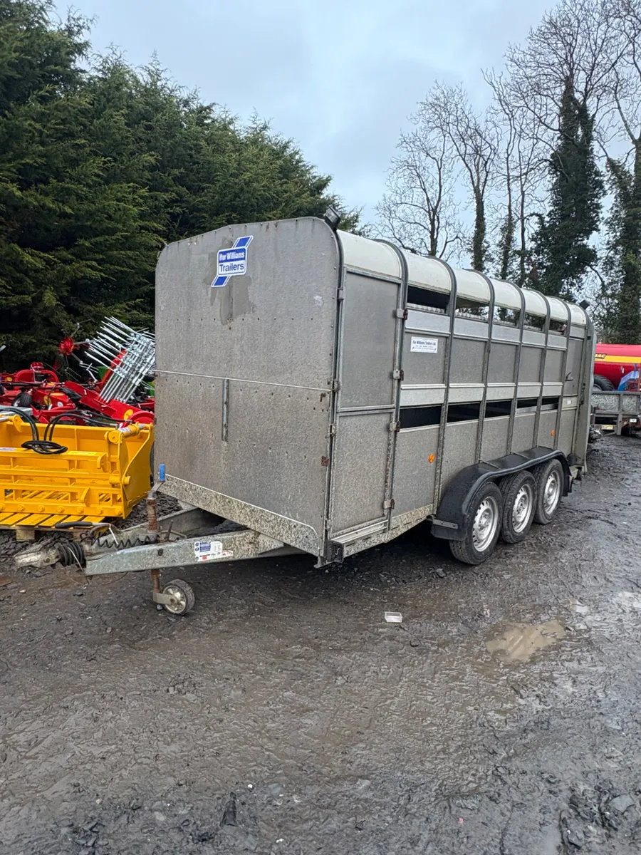 Ifor Williams 14ft cattle trailer - Image 1