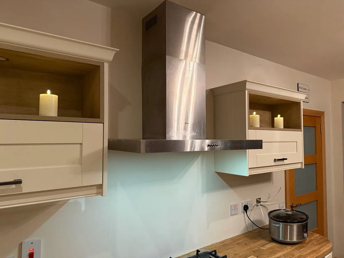 90cm Island Plasma Cooker Hood Stainless Steel - Image 4