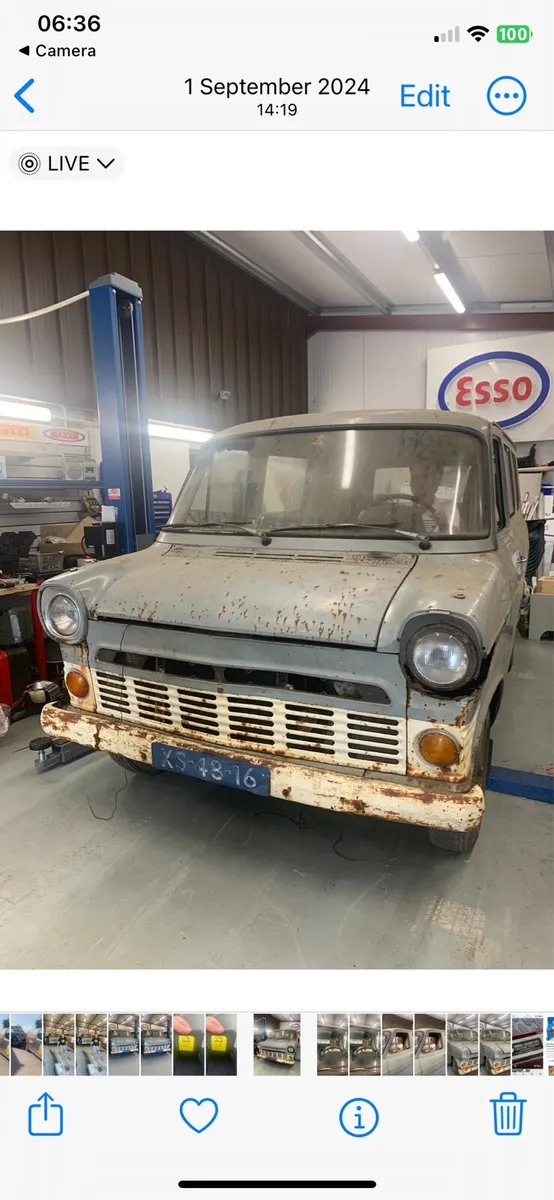 Classic Ford Transit van - Image 1