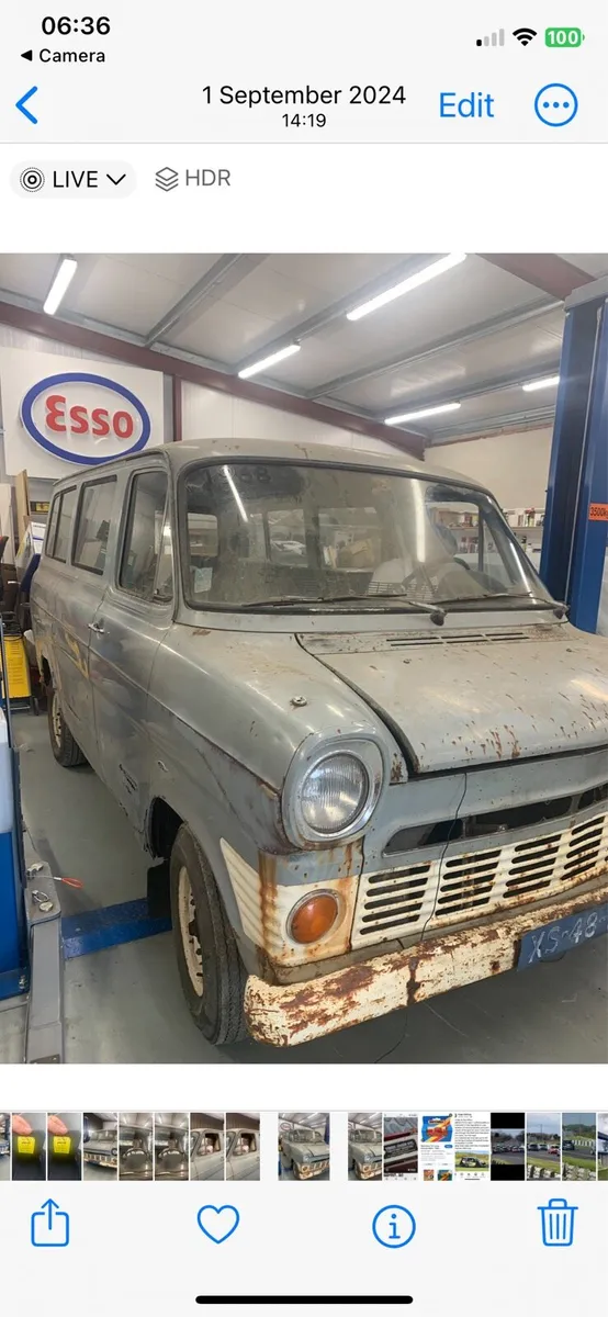 Classic Ford Transit van - Image 2