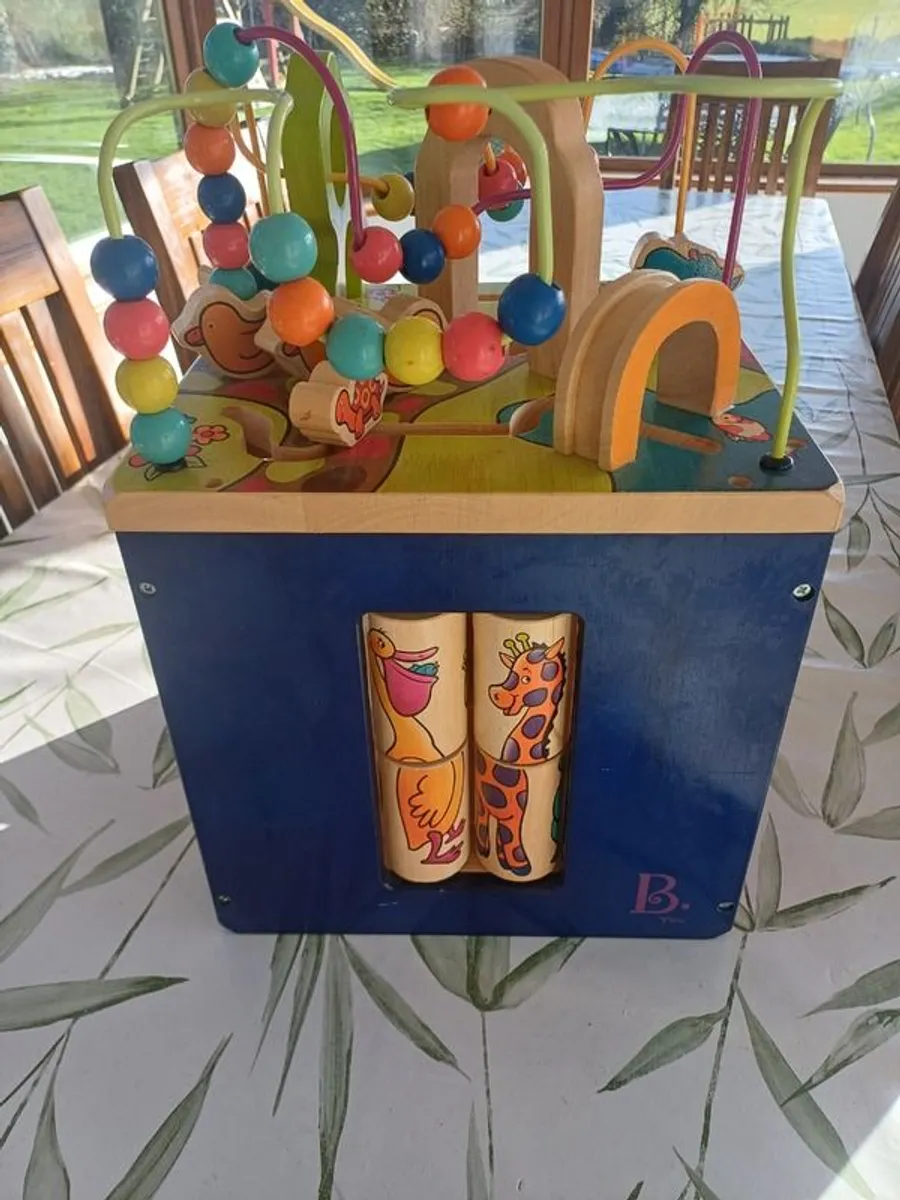 Zany Zoo Wooden Activity Cube Assortment - Image 2