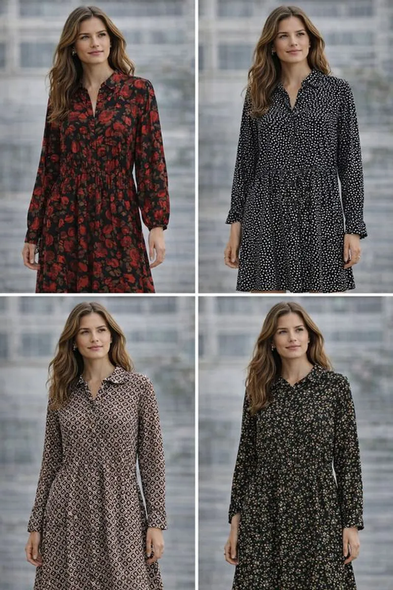 Ladies Shirt Dresses: All Brand New Or As New - Size 10 or Size 12 - Image 1