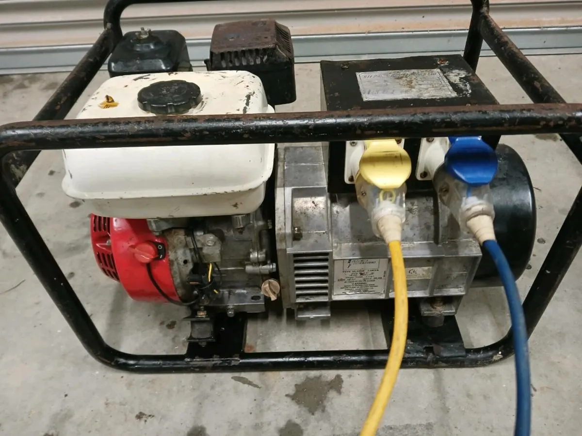 3.4kva Stephill generator 110v&220v outlets - Image 4