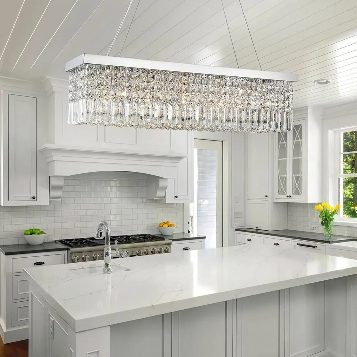 Modern Crystal Chandelier Lights Luxury Clear K9 - Image 4